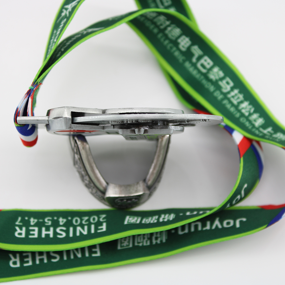 schneider electric marathon paris 2020 spin medals