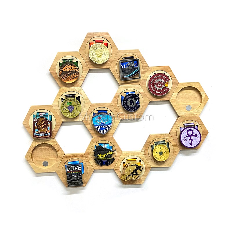 wholesale honeycomb medal hanger