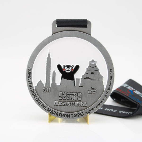 Kuma Fun Run Medals Virtual Race Medals