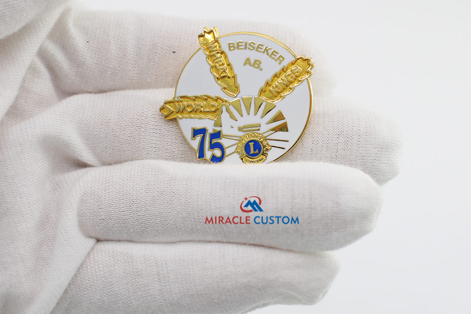 custom lapel pins no minimum factory