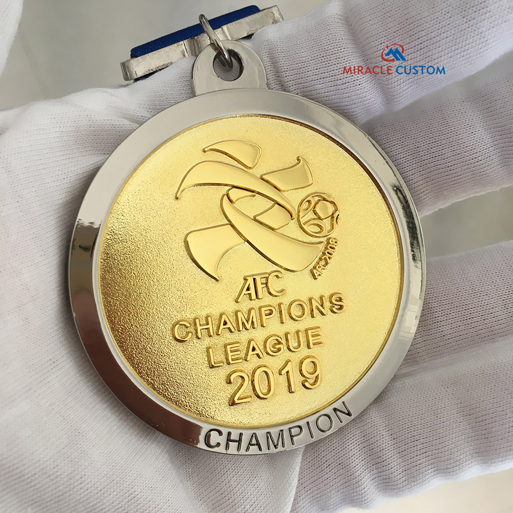 afc champions league football medals