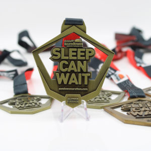 Custom OSIM Sundown marathon 2017 sports medals