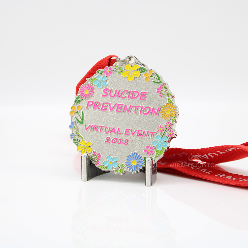 Bespoke Medals for suicide prevention virtual event 2018