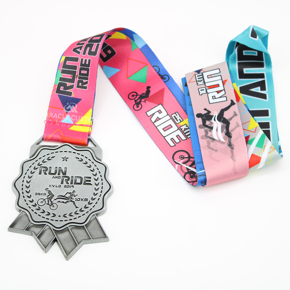 Custom Medals for Run and Ride Finisher Medals