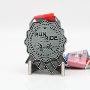 Custom Medals for Run and Ride Finisher Medals
