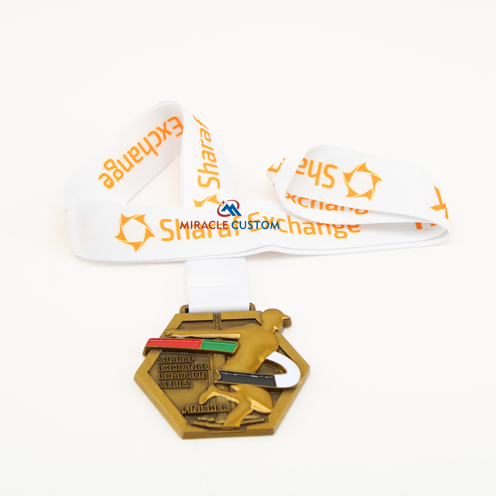 Custom Sharaf Exchange Road Run Finisher Medals