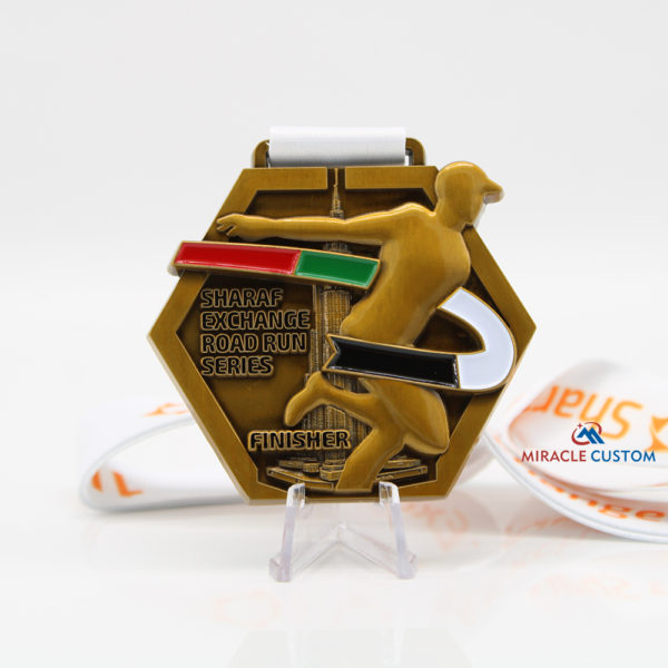 Custom Sharaf Exchange Road Run Finisher Medals