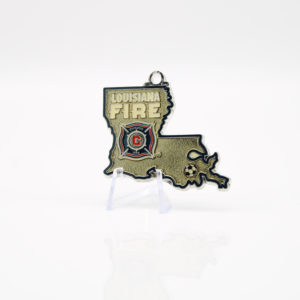 Custom Louisiana Fire Soccer Club Football Medals
