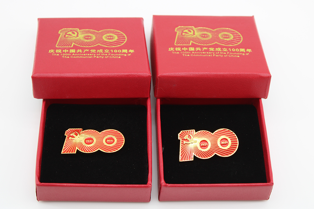 custom lapel pins to Celebration Activities 100 year anniversary