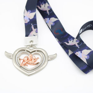 Valentine's Day Cupid Virtual Run Medals