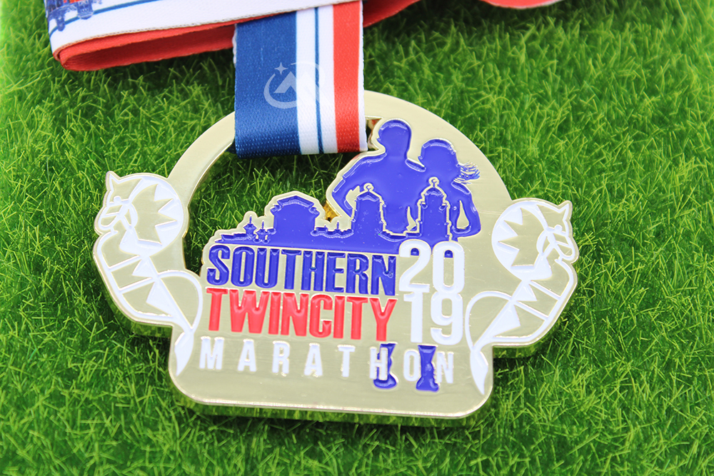 Custom Malaysia Twin City Marathon Medals