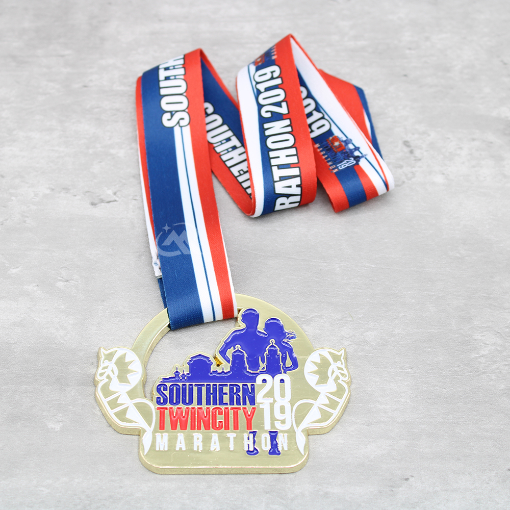 Custom Malaysia Twin City Marathon Medals