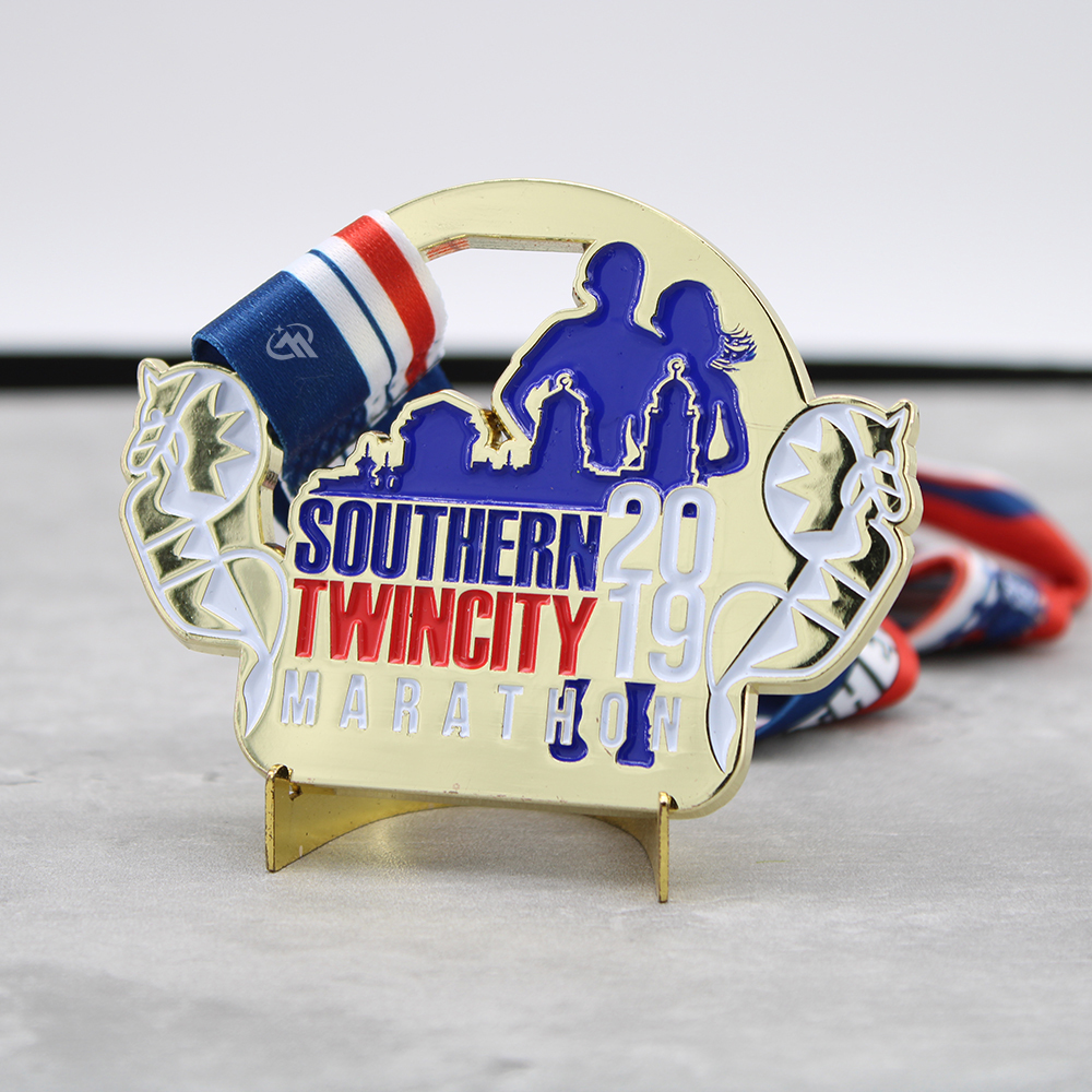 Custom Malaysia Twin City Marathon Medals