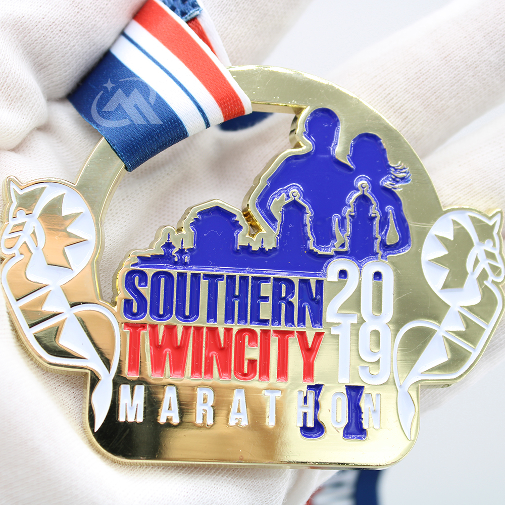 Custom Malaysia Twin City Marathon Medals