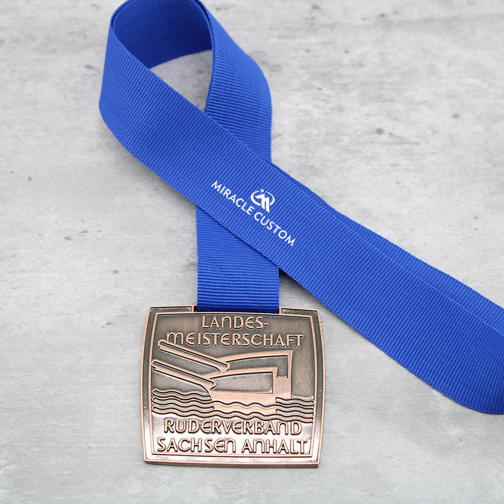 Custom Rowing medals landesmeisterschaft ruderverband sachsen anhalt Medaillen