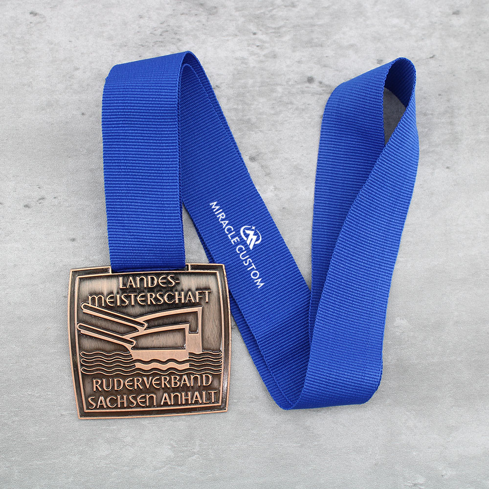 Custom Rowing medals landesmeisterschaft ruderverband sachsen anhalt Medaillen