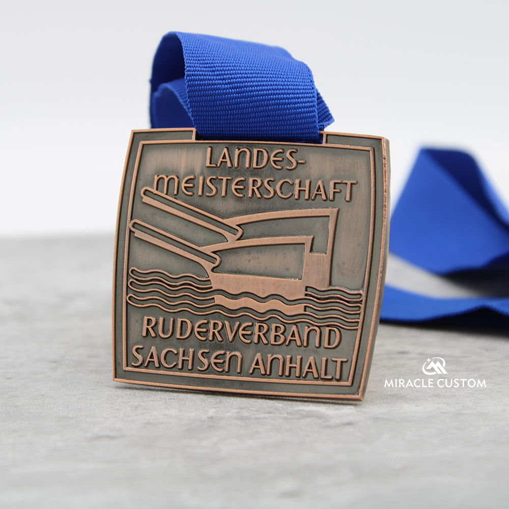 Custom Rowing medals landesmeisterschaft ruderverband sachsen anhalt Medaillen