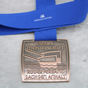 Custom Rowing medals landesmeisterschaft ruderverband sachsen anhalt Medaillen