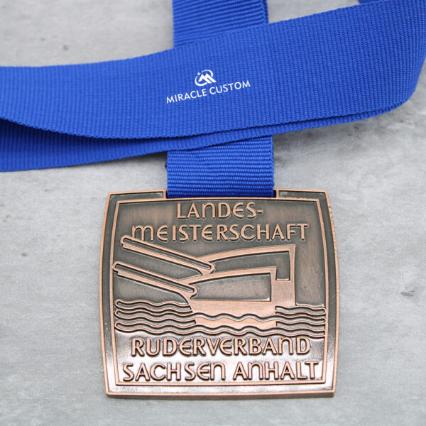 Custom Rowing medals landesmeisterschaft ruderverband sachsen anhalt Medaillen
