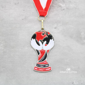 Custom RYSA Mini World Cup Football Medals