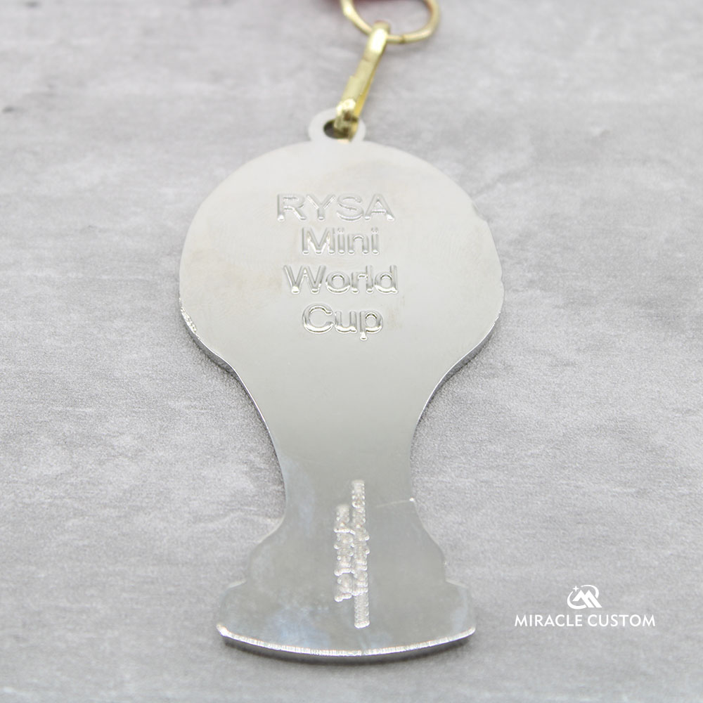 Custom RYSA Mini World Cup Football Medals