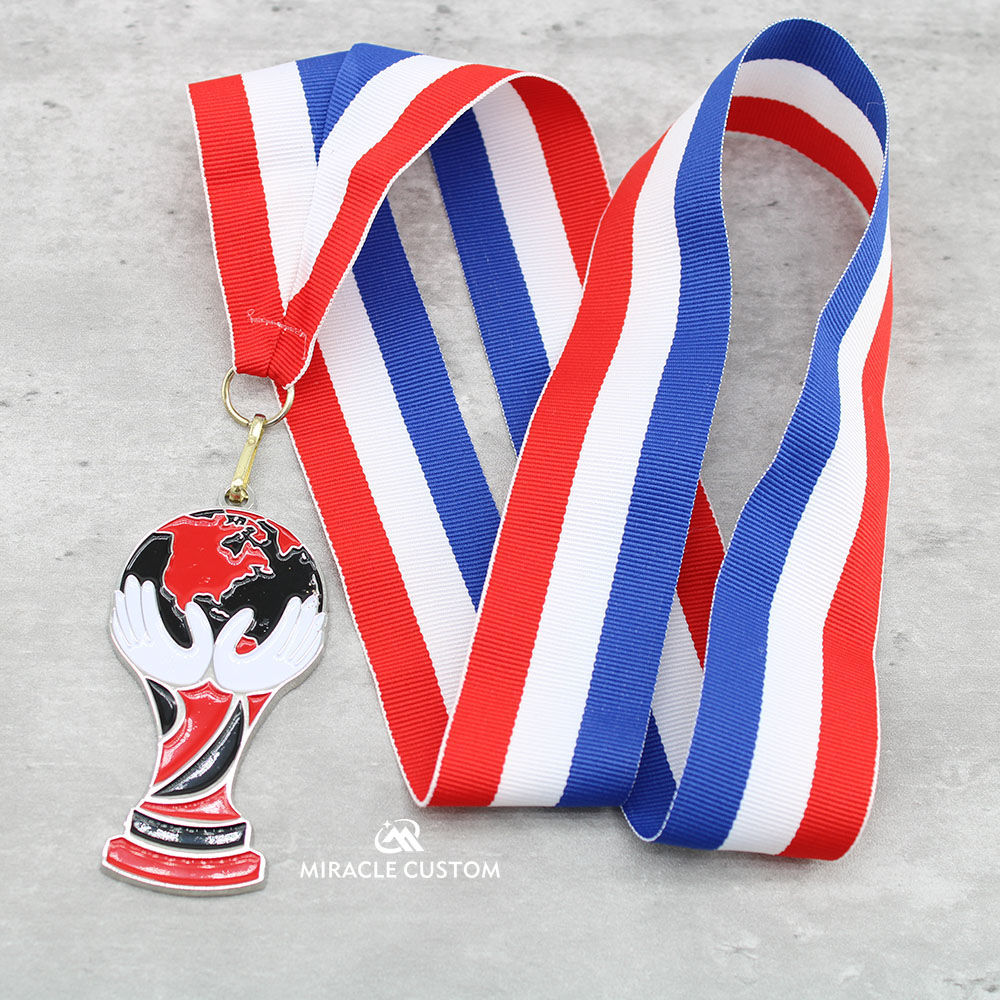 Custom RYSA Mini World Cup Football Medals