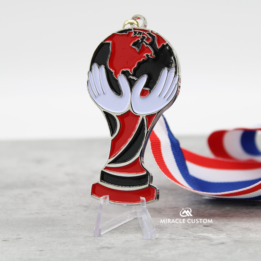 Custom RYSA Mini World Cup Football Medals