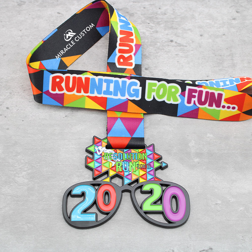 Custom Malaysia Resolution Run 20km Running Medals