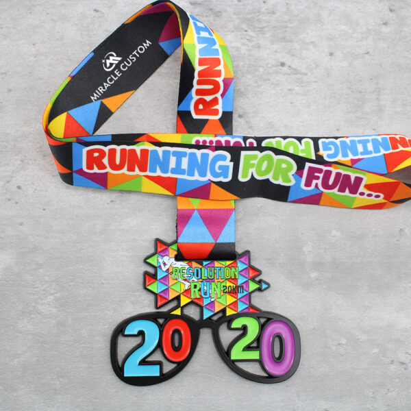 Custom Malaysia Resolution Run 20km Running Medals