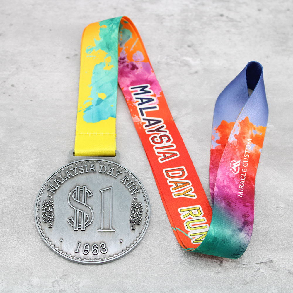 Custom Malaysia Day Run 2019 Fun Run Medals