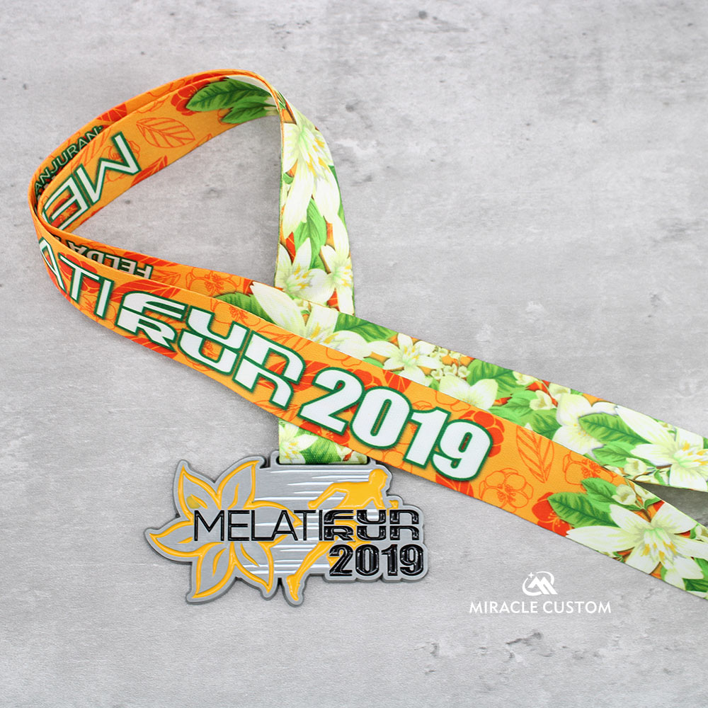 Custom Malaysia Melati Fun Run 2019 Fun Run Medals