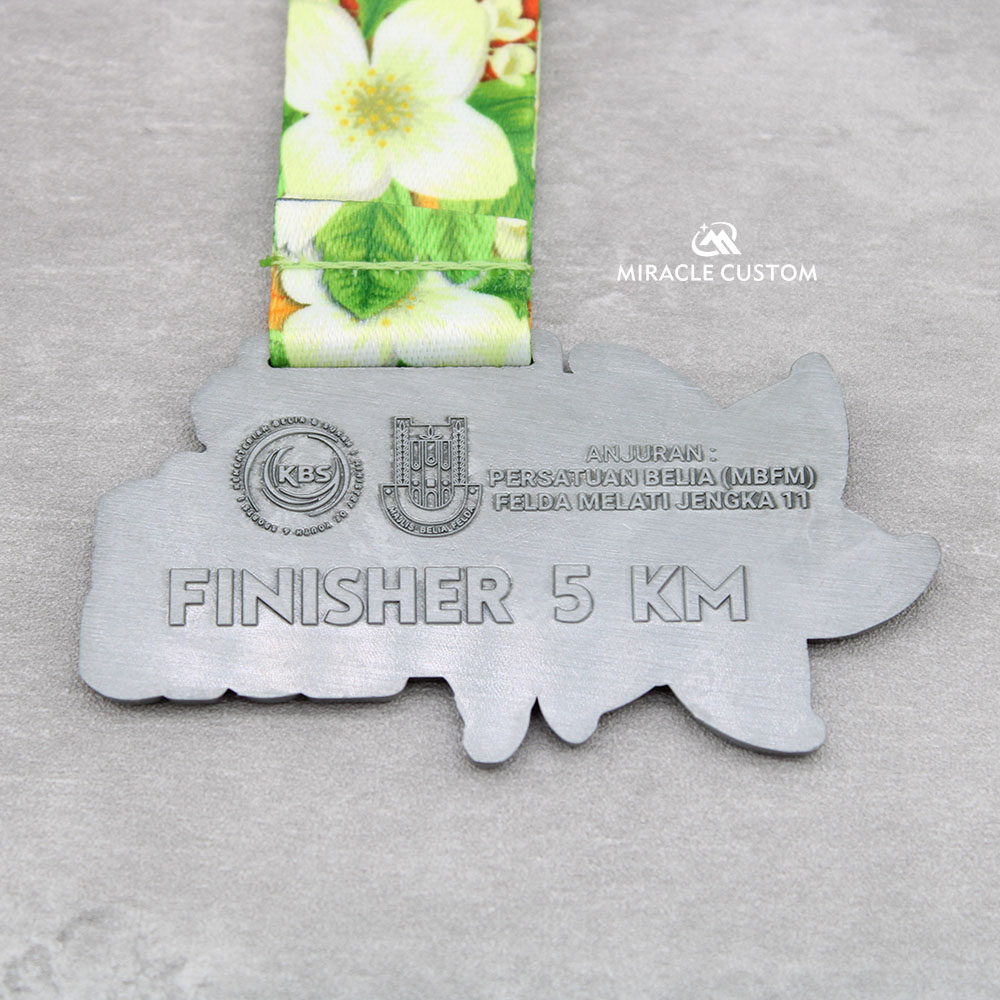 Custom Malaysia Melati Fun Run 2019 Fun Run Medals