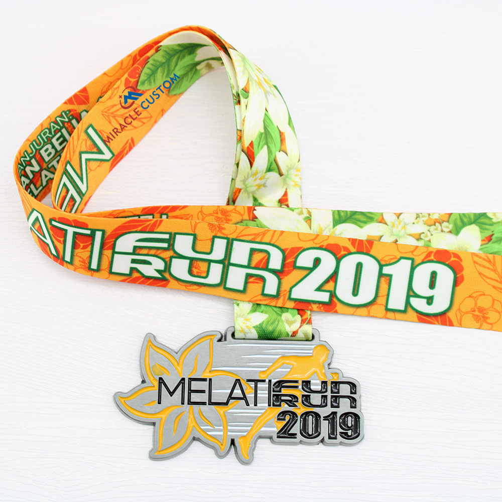 Custom Malaysia Melati Fun Run 2019 Fun Run Medals