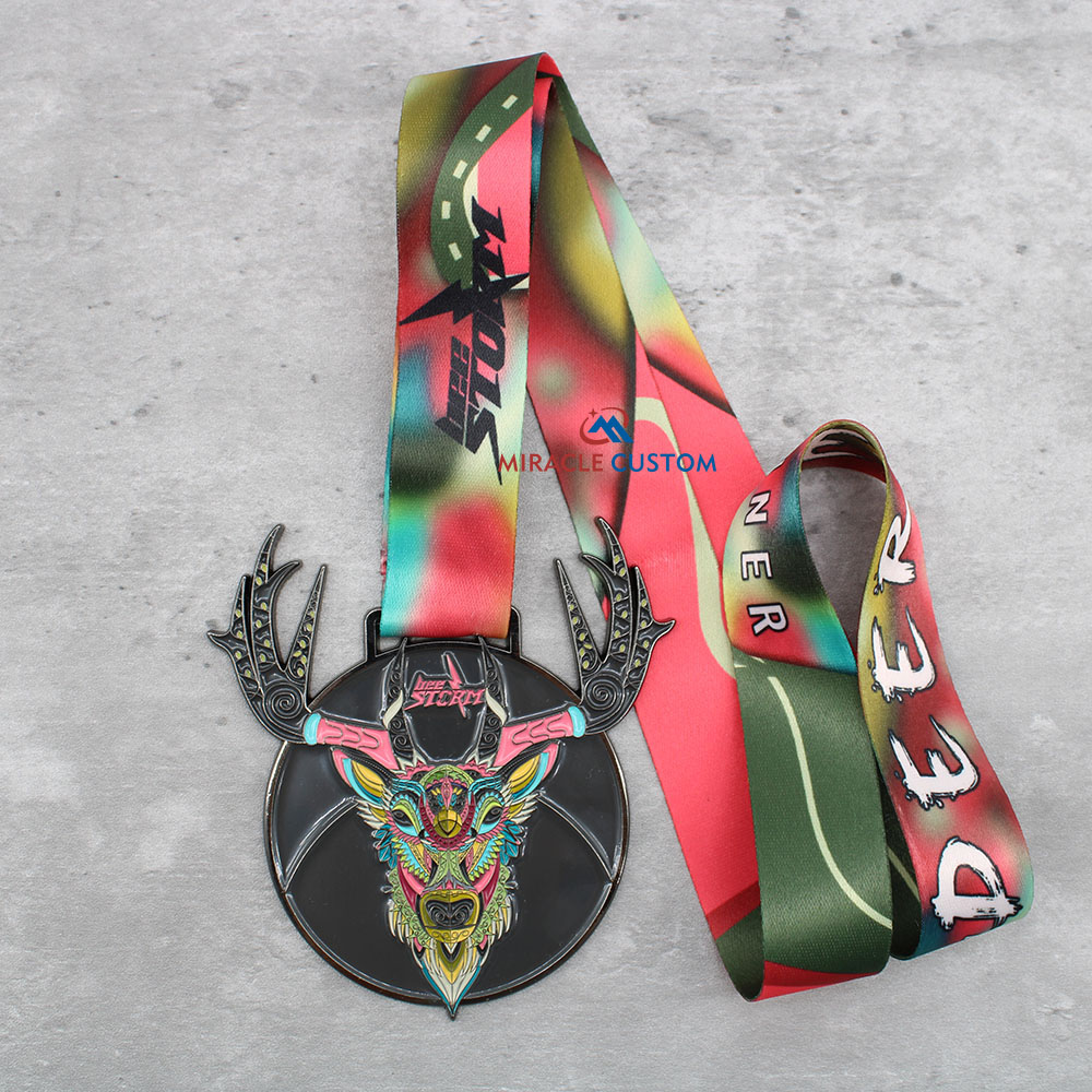 Custom My Deer Runner 15KM Finisher Race Medals