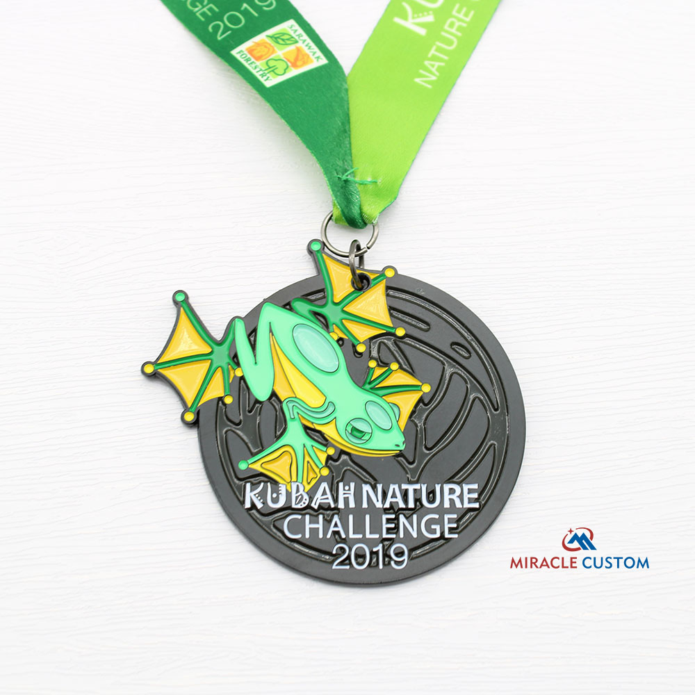 Custom Kubah Nature Challenge Run 2019 Challenge Medals