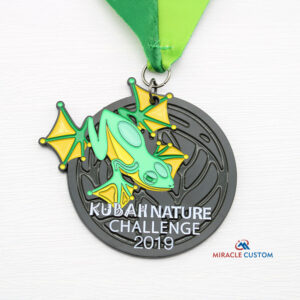 Custom Kubah Nature Challenge Run 2019 Challenge Medals