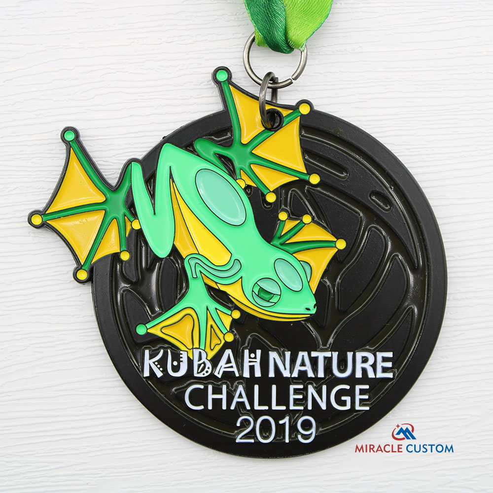 Custom Kubah Nature Challenge Run 2019 Challenge Medals