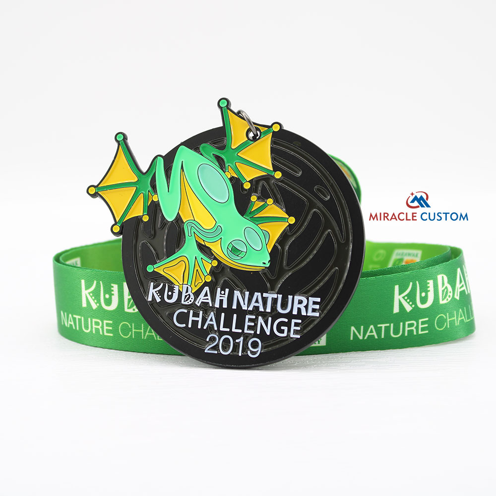 Custom Kubah Nature Challenge Run 2019 Challenge Medals