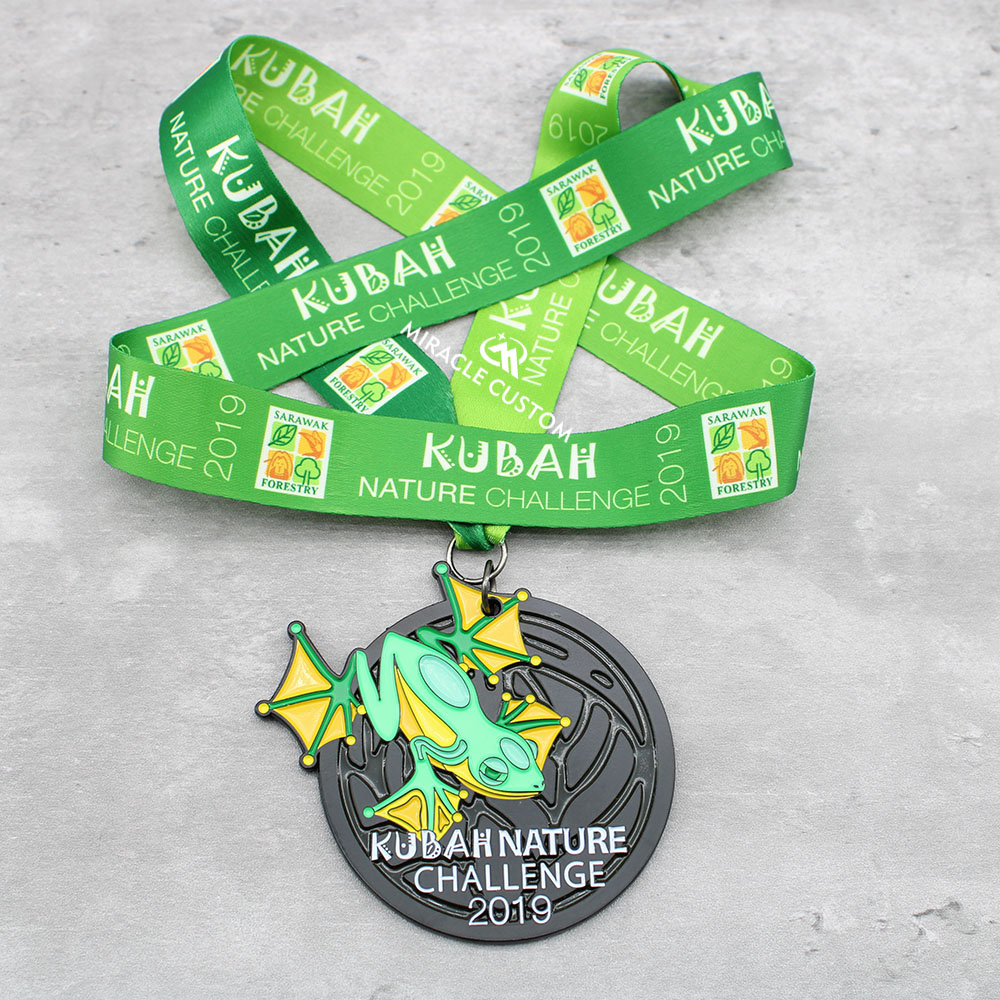 Custom Kubah Nature Challenge Run 2019 Challenge Medals