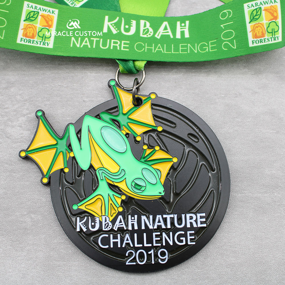 Custom Kubah Nature Challenge Run 2019 Challenge Medals