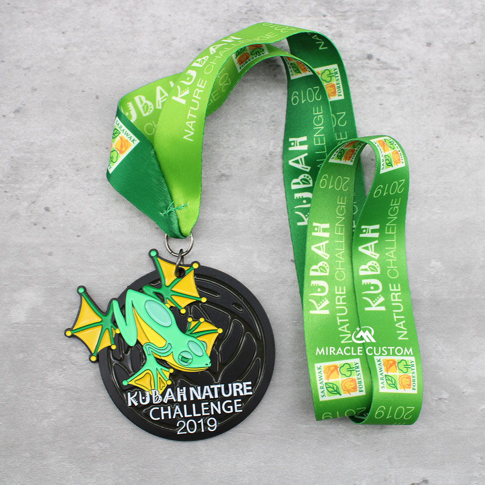 Custom Kubah Nature Challenge Run 2019 Challenge Medals