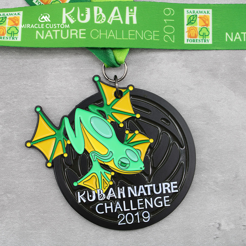 Custom Kubah Nature Challenge Run 2019 Challenge Medals