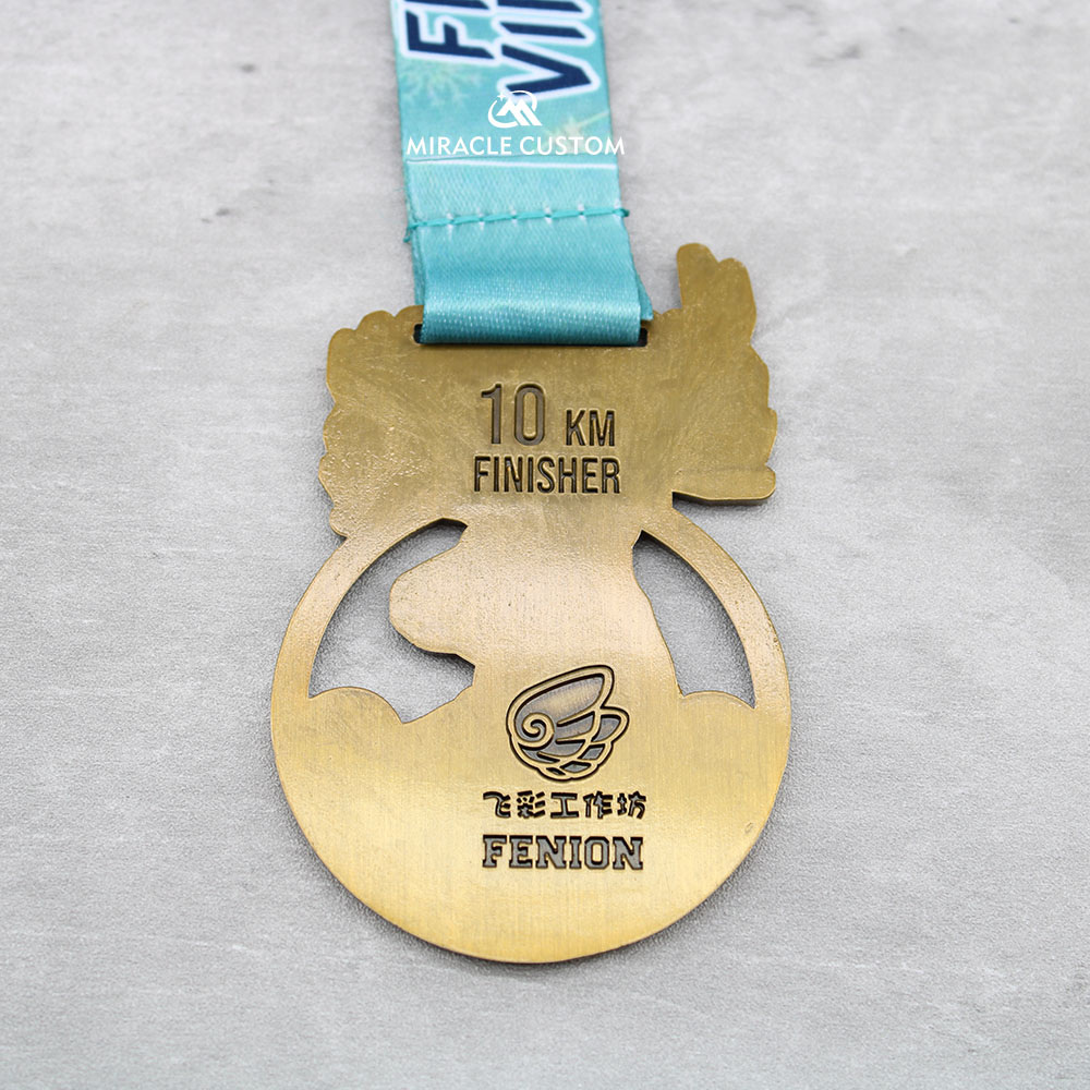Custom Frost Virtual Run 2019 Race Medals