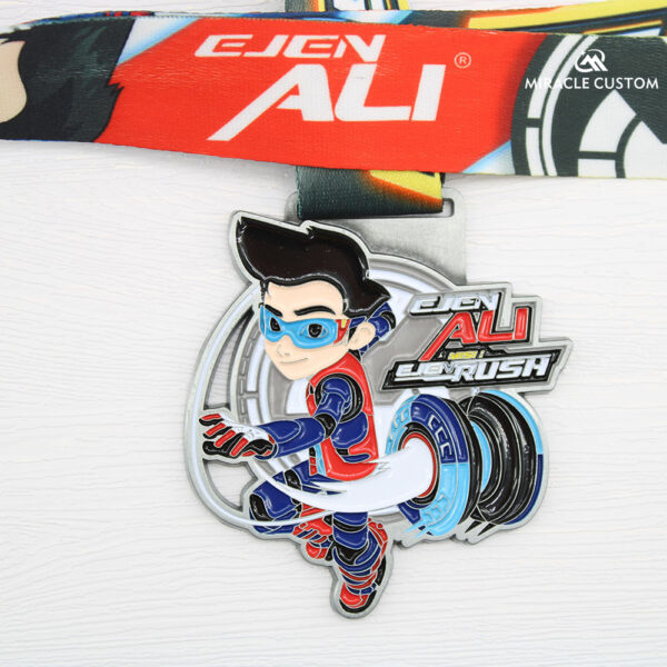 Custom Misi Ejen Rush 2019 Finisher Medals