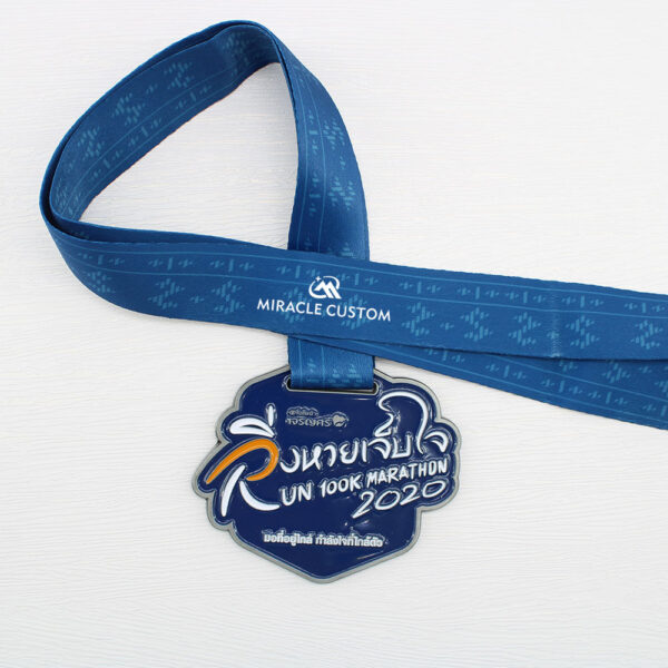 Custom Thailand Running 100K Marathon Medals