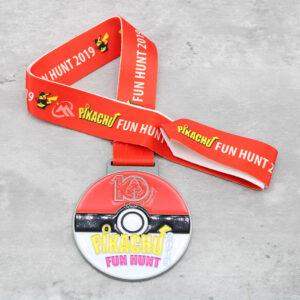 Custom Pikachu Fun Hunt Race Medals
