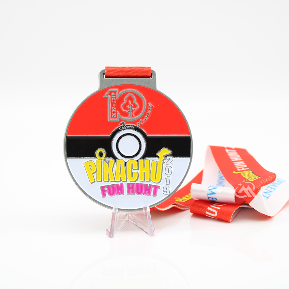 Custom Pikachu Fun Hunt Race Medals