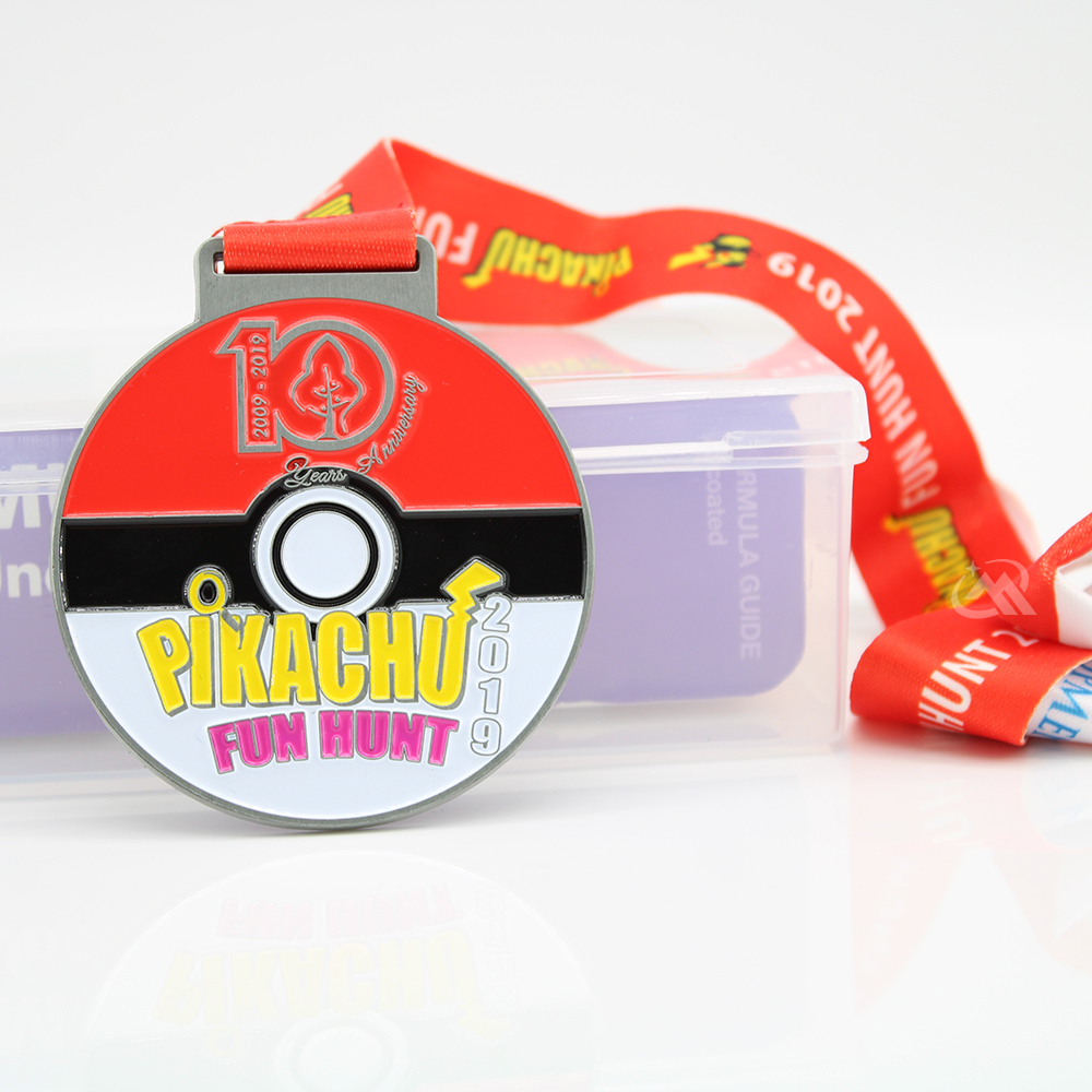 Custom Pikachu Fun Hunt Race Medals