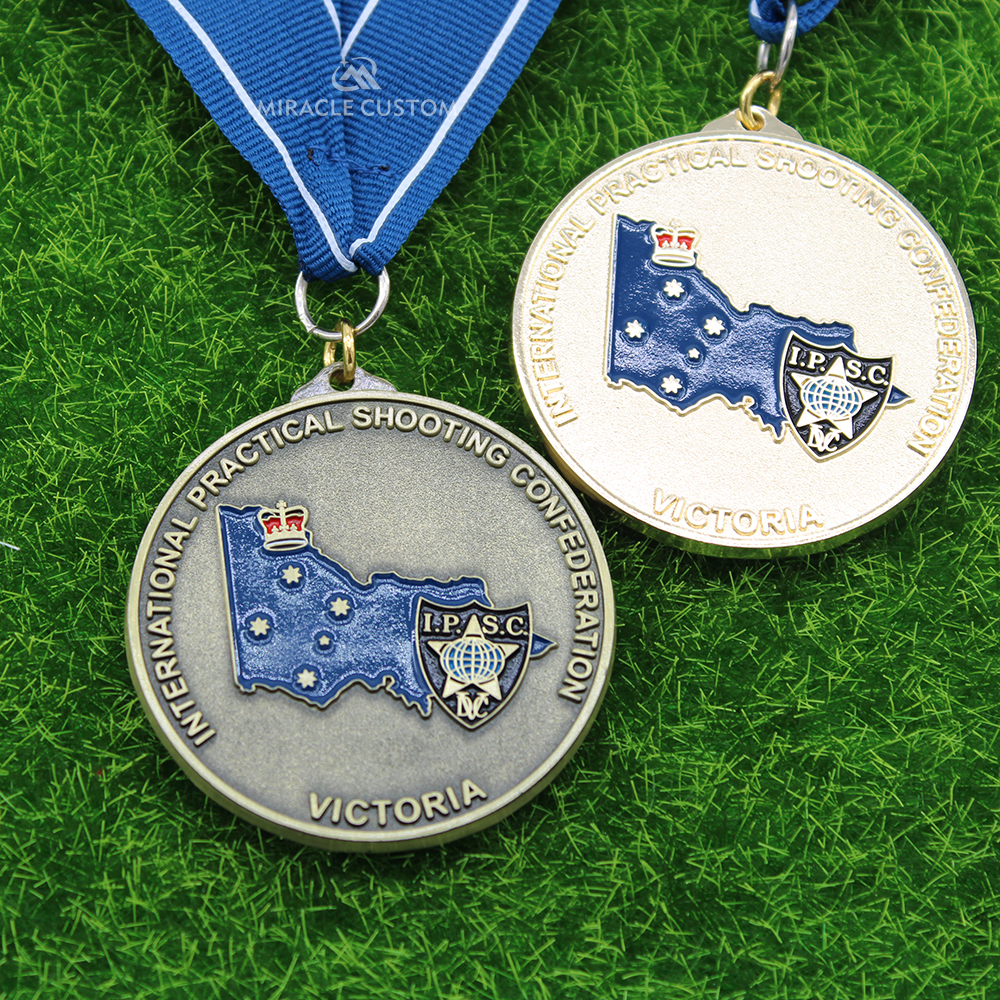 Custom made Shooting Awards Medals