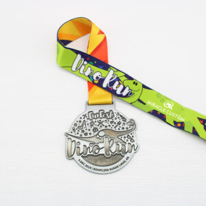 Custom FunFest Dino Run Finisher Medals